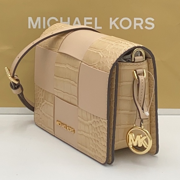 MICHAEL KORS MERCER SMALL CLUTCH XBODY BUFF - Picture 4 of 16